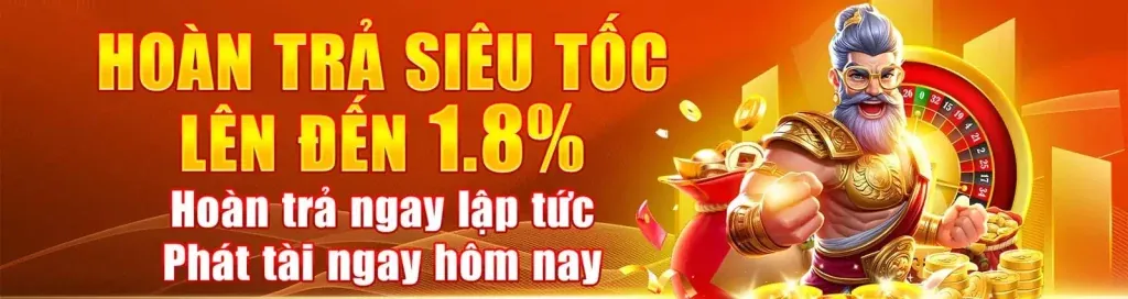Hoàn trả không giới hạn hàng ngày tại OK88